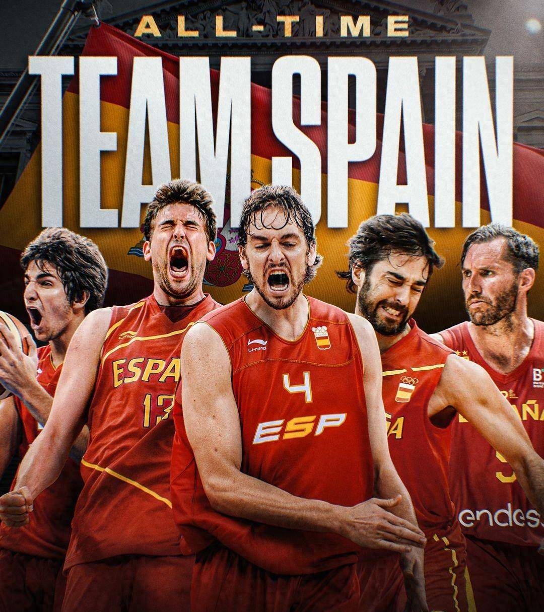 勇士鏖战西班牙男篮，萨姆·米切尔绝境逆转