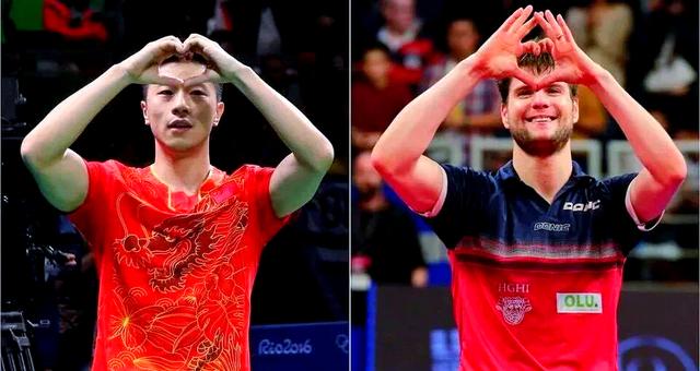 日本乒乓球队碾压德国乒乓球队，波尔爆发神勇的简单介绍